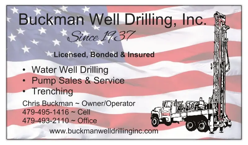 Buckman Well Drilling, Inc, Well Drilling Contractor in Belleville