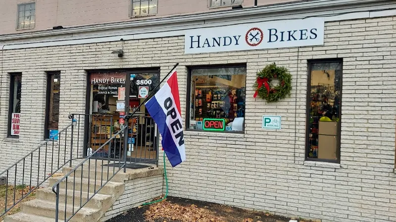 Handy Bikes, Bicycle Repair in Retail Showroom Parts & Service At