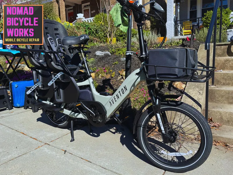 Nomad Bicycle Works mobile bike and e-bike repair, Bicycle Repair in Washington