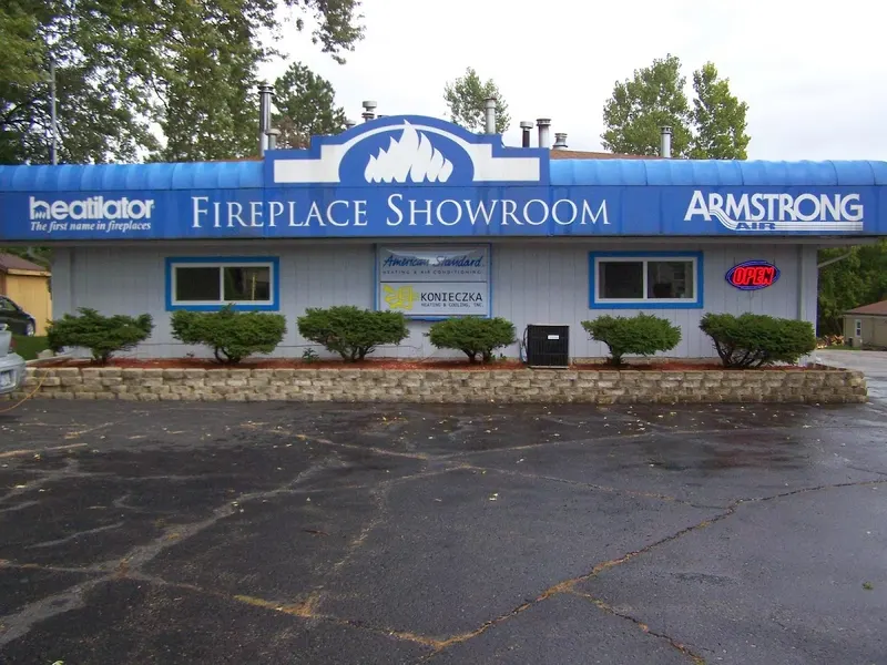 Konieczka Heating & Cooling, Inc. and Fireplace Showroom, Fireplace Repair Service in Davison