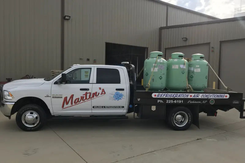 Martin's Welding & Refrigeration, HVAC Repair in Dickinson