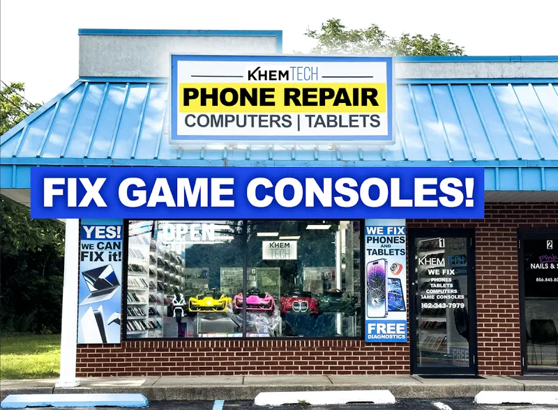 KhemTech - Phone, Tablet, Computer & Game Console Repair, Accessories & Electric Kid's Cars (Down the Street From Wawa), Mobile Phone Repair in Deptford