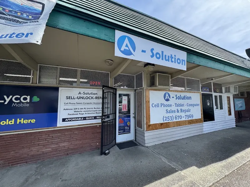 A-Solution cell phone - tablet - computer repair services, Mobile Phone Repair in Renton
