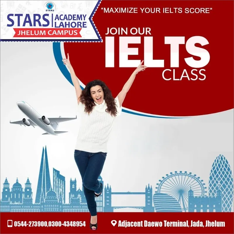 STARS ACADEMY JHELUM CAMPUS & IELTS COACHING CENTRE, Charter School in Jhelum