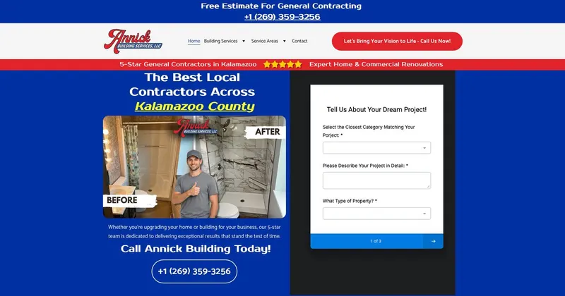 Annick Building Services, LLC, General Contractor in Kalamazoo