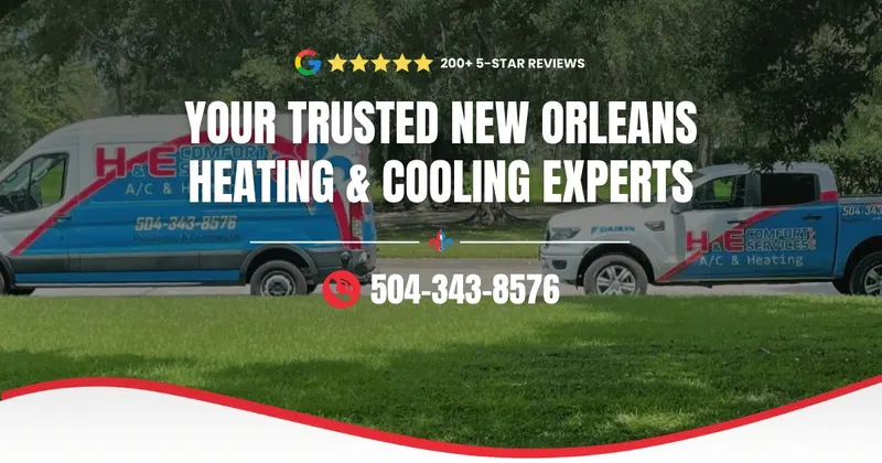 H & E Comfort Services, HVAC Repair in Belle Chasse