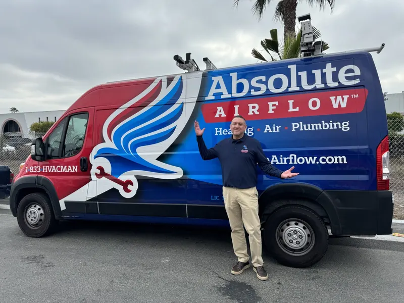 Absolute Airflow Air Conditioning, Heating and Plumbing, HVAC Repair in Riverside