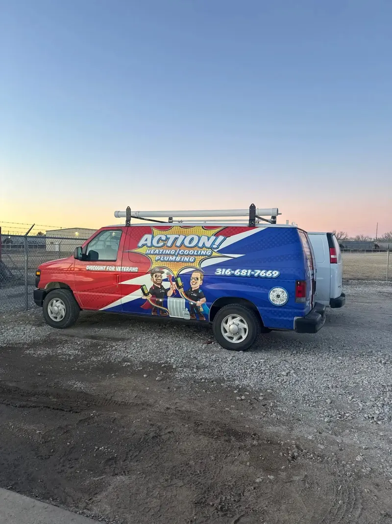 Action Heating And Cooling and Plumbing, HVAC Repair in Wichita