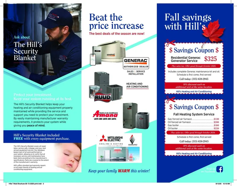 Hill's Heating and Air Conditioning, Inc., HVAC Repair in Baldwinsville