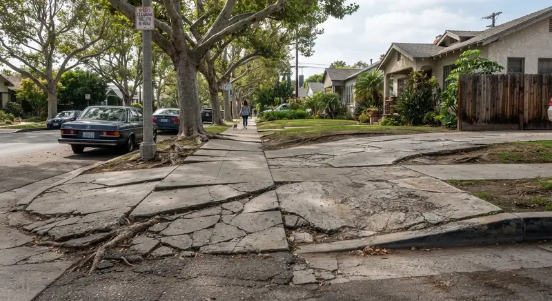 Sidewalk Repair Rebate Contractor Los Angeles