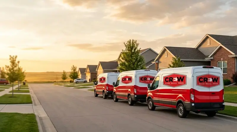 Crew Restoration & Construction Inc., water damage restoration service in Sioux Falls