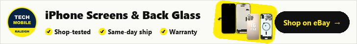 TechMobile Raleigh: shop-tested iPhone screens and OEM pull back glass, with a warranty on every part. Shop on eBay.